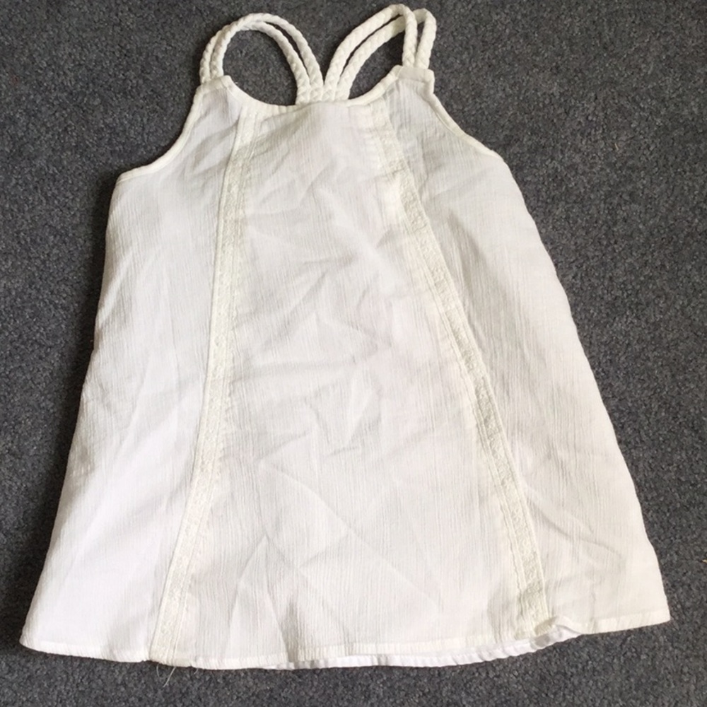 White shirt!!!!! Super cute. Never been worn